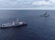Detik-detik Keberanian Kapal Bakamla Usir Kapal China Coast Guard di Natuna Utara