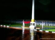 Diguyur Hujan, Prabowo Jadi Inspektur Upacara Parade Senja di Akmil Magelang