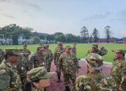 Menteri Kabinet Latihan Baris-berbaris, Prabowo: Kita Harus Bergerak Seirama