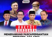 Rakyat Bersuara Menerawang Pascapergantian Presiden, Ada Apa? Malam Ini Live di iNews