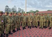 Retreat Kabinet Merah Putih Dimulai, Diawali Latihan Baris-berbaris