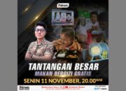 Jangan Lewatkan AB+ TANTANGAN BESAR MAKAN BERGIZI GRATIS Bersama Abraham Silaban, Malam Ini, Hanya di iNews