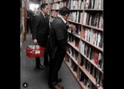 Momen Presiden Prabowo Subianto Mampir ke Toko Buku di Sela Kunker AS