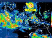 Siklon Tropis Man-Yi Terdeteksi, Waspada Hujan Lebat dan Gelombang Tinggi