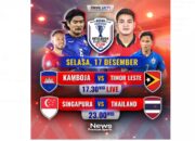 Timor Leste vs Kamboja di Piala AFF 2024, Sore Ini Pukul 17.30 WIB Live di iNews!