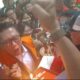 Momen Hasto Kristiyanto Tiup Lilin Kue Ulang Tahun usai Bacakan Pleidoi