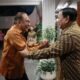 Momen Prabowo Terima Kedatangan Anwar Ibrahim di Kertanegara