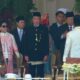 Momen Prabowo Beri Hormat ke SBY, Jokowi hingga Try Sutrisno usai Pimpin Upacara HUT Ke-80 RI