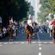 Pasukan Berkuda dan Marching Band Iringi Kirab Bendera Merah Putih ke Istana