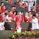 Presiden Prabowo Disambut Meriah saat Hadiri Parade Hari Nasional Singapura 2025